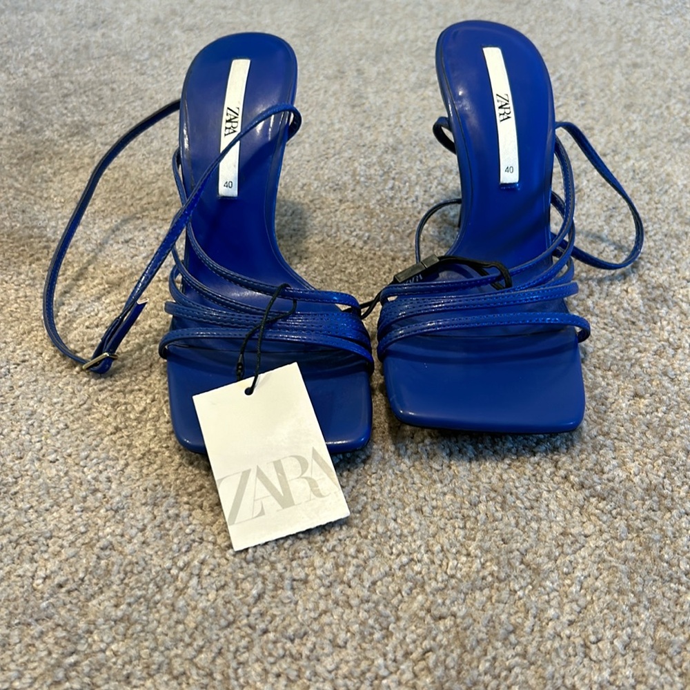 Brand new Zara heeled sandal